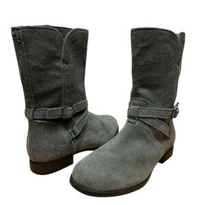 New! Koolaburra by UGG suede leather boots, Elista Moto shoes, size 5